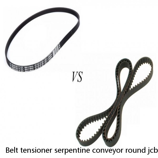 Belt tensioner serpentine conveyor round jcb belt tension timing v-belt pulley for diesel engine