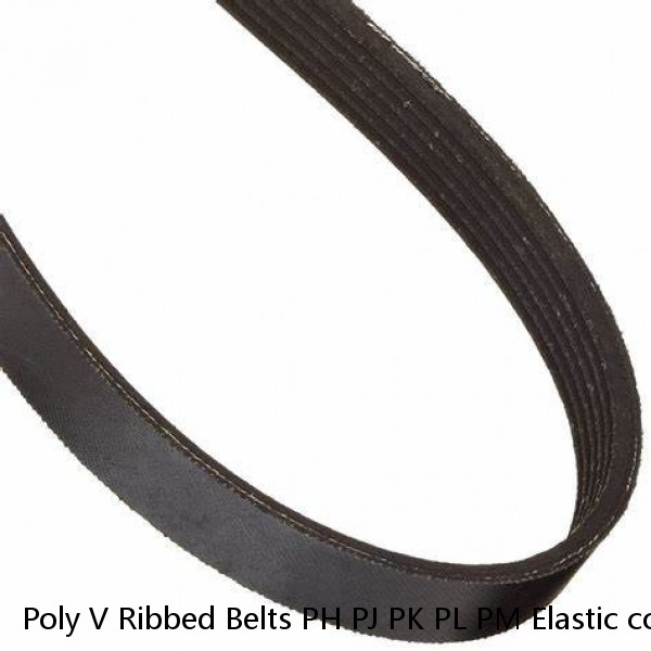 Poly V Ribbed Belts PH PJ PK PL PM Elastic core type poly v belt