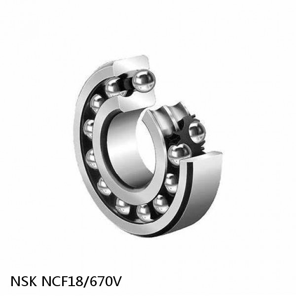 NCF18/670V NSK Full row of cylindrical roller bearings