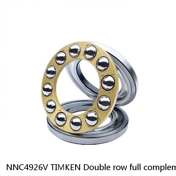 NNC4926V TIMKEN Double row full complement cylindrical roller bearings