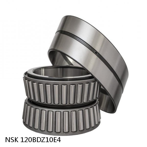 120BDZ10E4 NSK Double row angular contact ball bearings